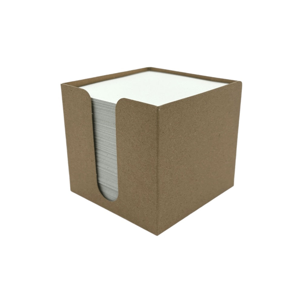 HIT Zásobník KRAFT prírodný 9x9x8,5cm poznámková kocka