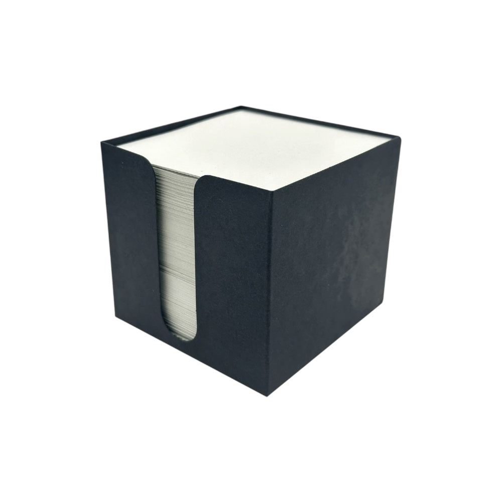HIT Zásobník Prešpán čierny 9x9x8,5cm poznámková kocka