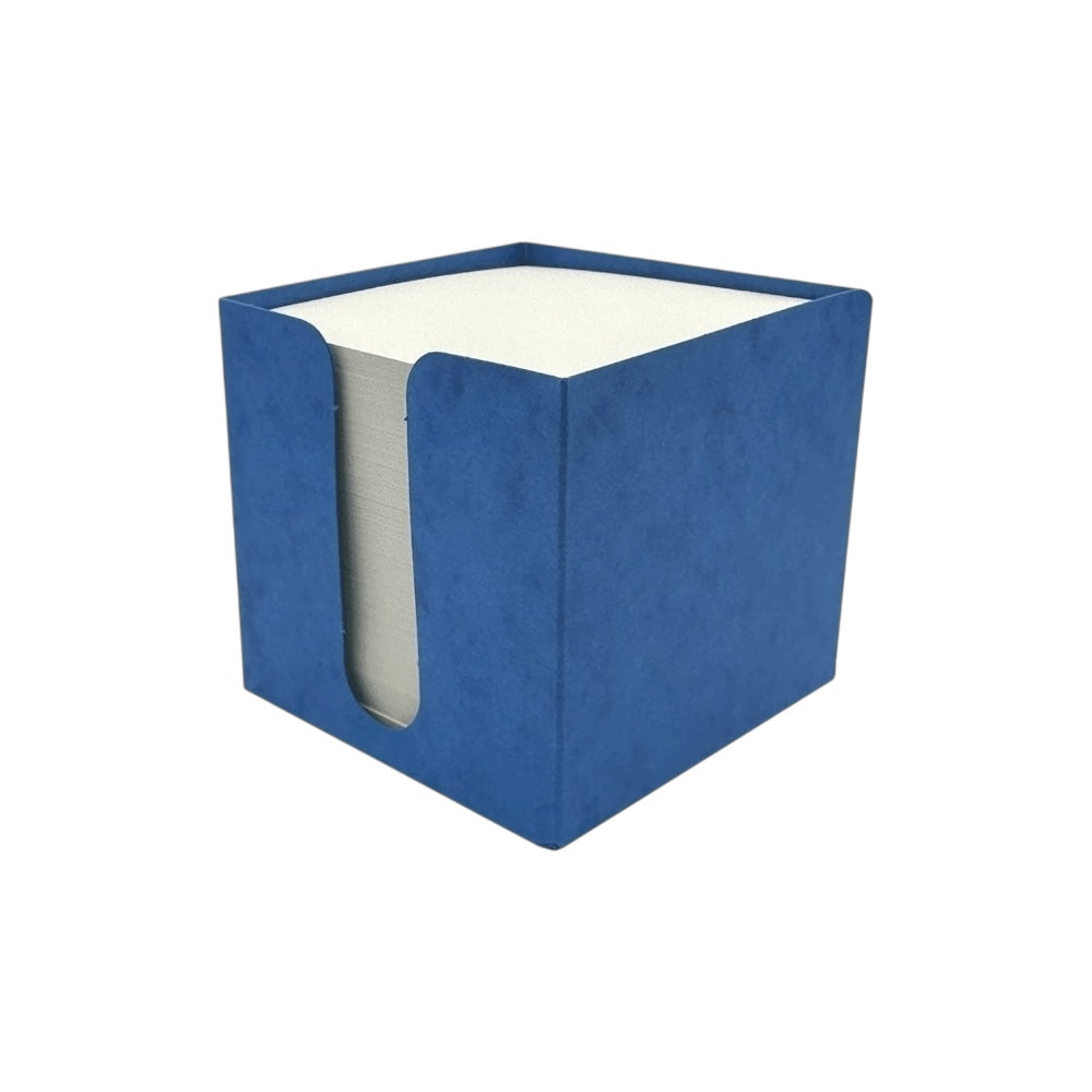 HIT Zásobník Prešpán modrý 9x9x8,5cm poznámková kocka
