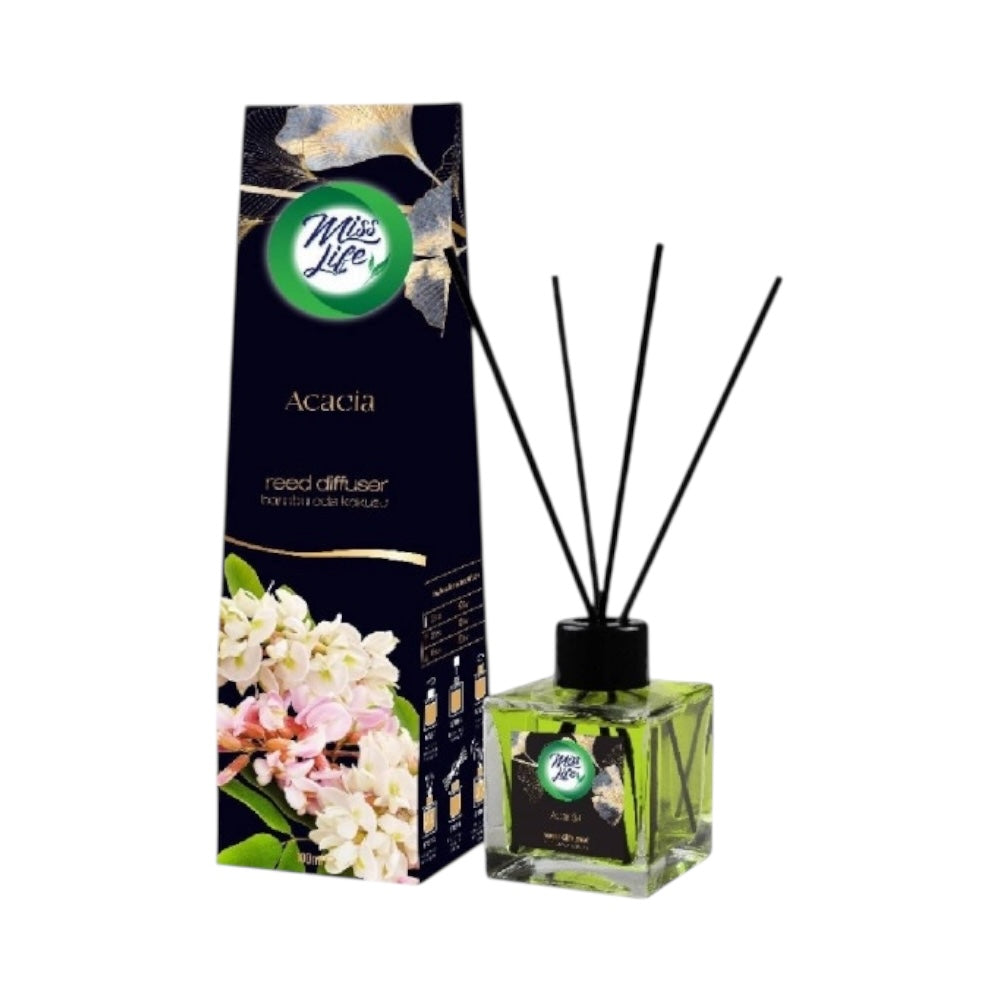 Miss Life osviežovač vzduchu tyčinkový 100ml Acacia