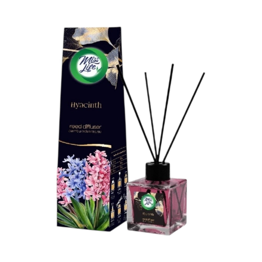 Miss Life osviežovač vzduchu tyčinkový 100ml Hyacinth