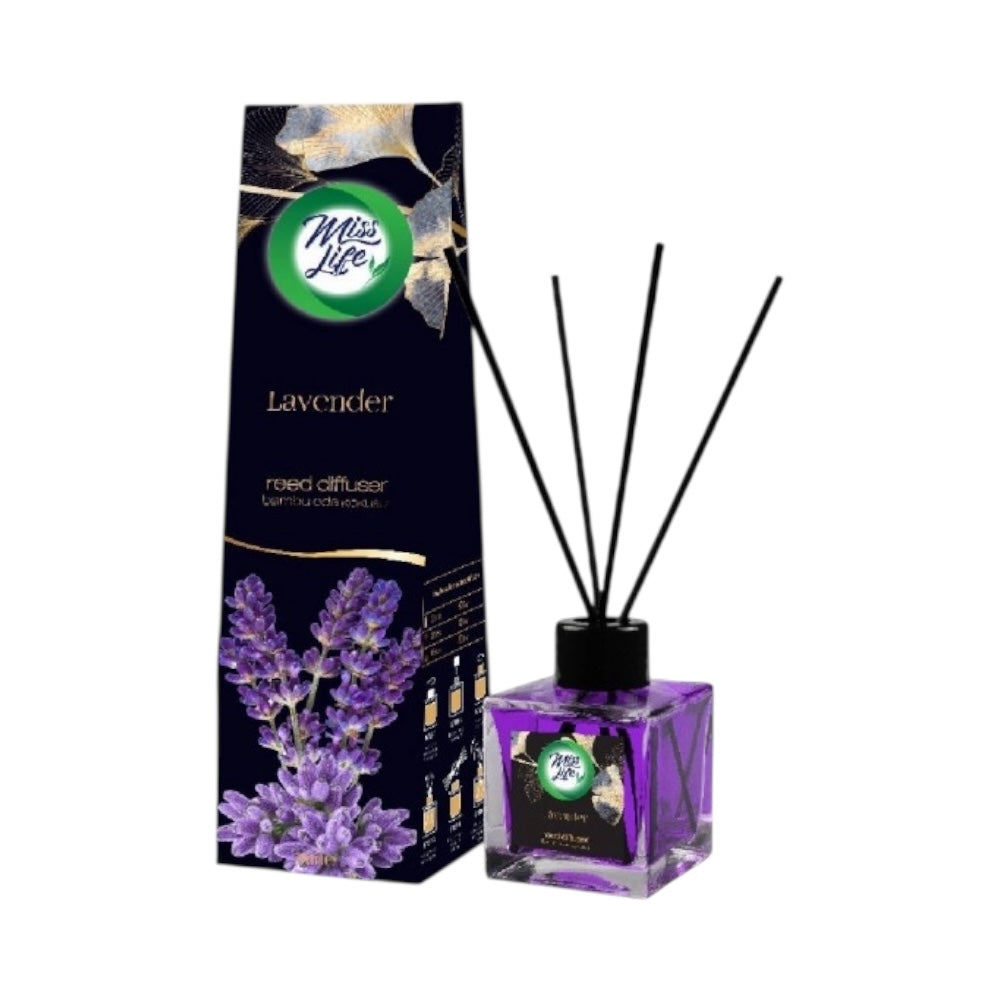 Miss Life osviežovač vzduchu tyčinkový 100ml Lavender