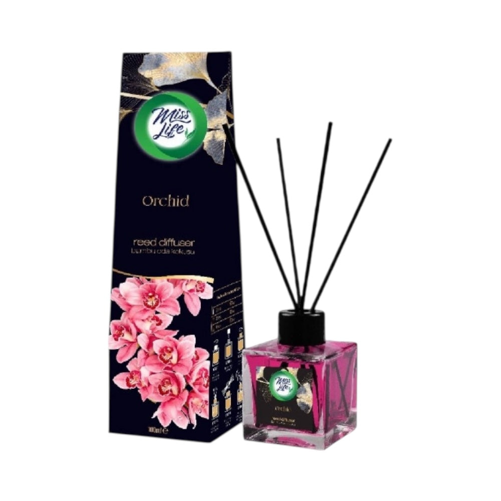 Miss Life osviežovač vzduchu tyčinkový 100ml Orchid