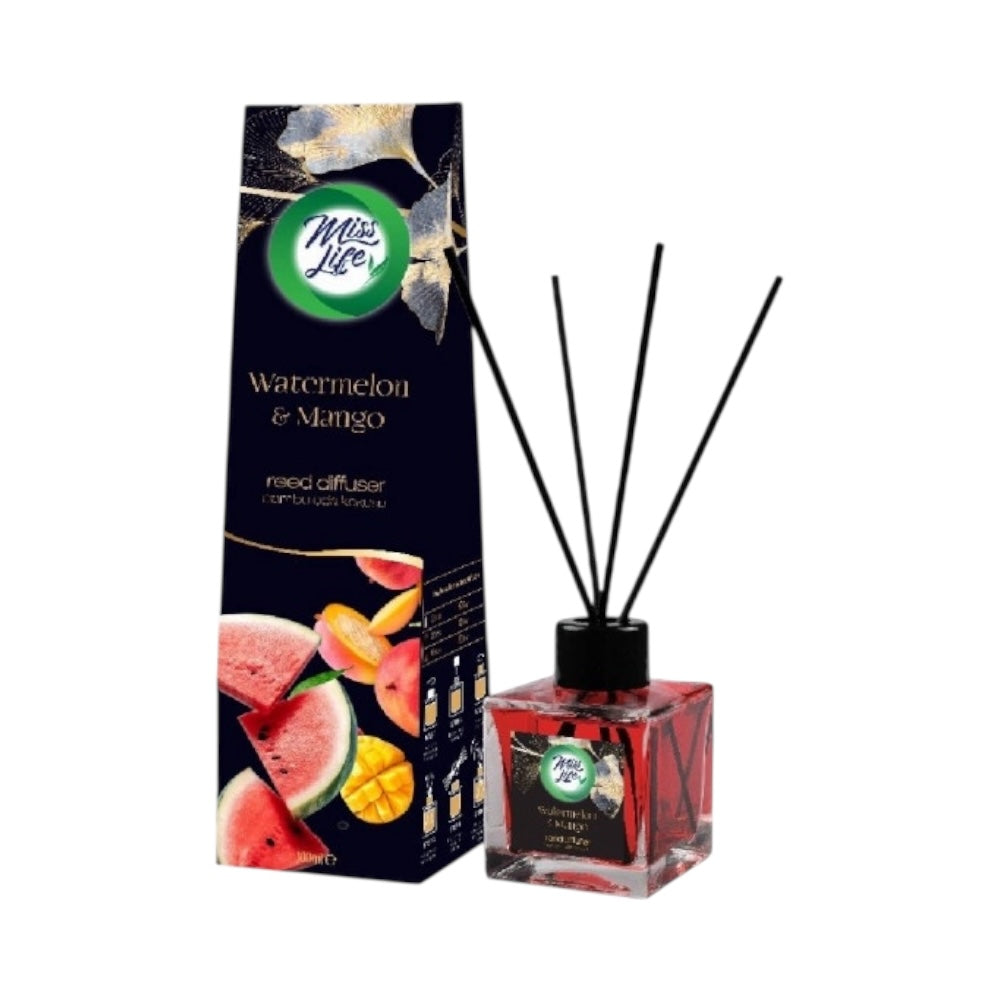 Miss Life osviežovač vzduchu tyčinkový 100ml Watermelon a Mango