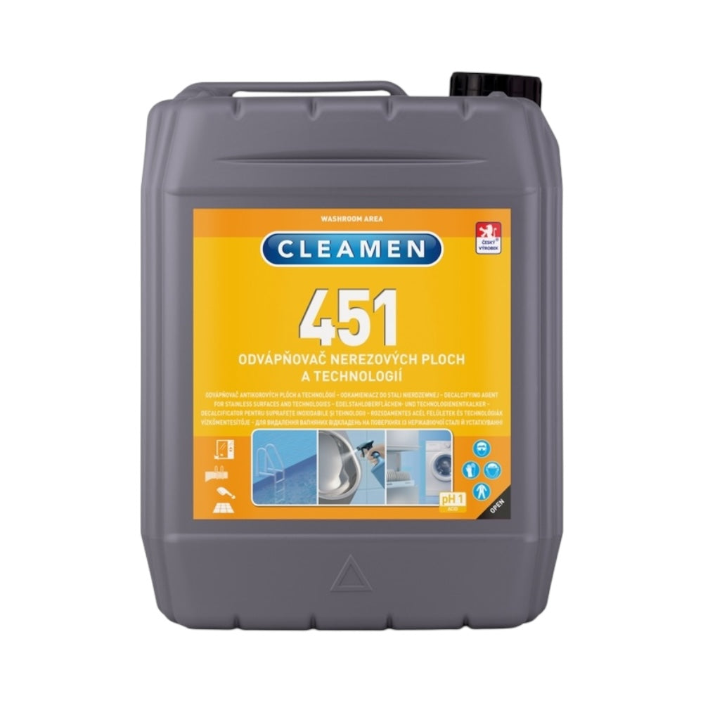 CLEAMEN 451 odvápňovač na nerez 6kg