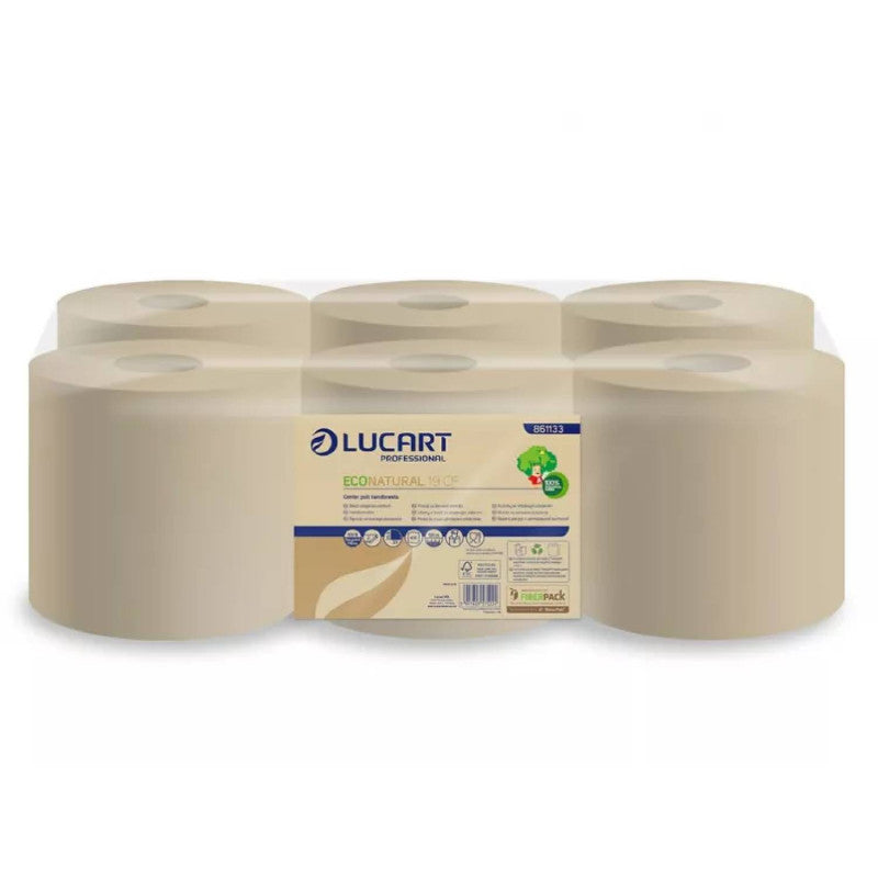 Utierky MAXI LUCART ECO Natural 19cm
