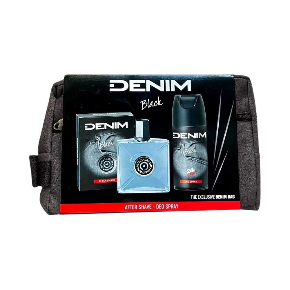 DENIM darčeková kazeta Black