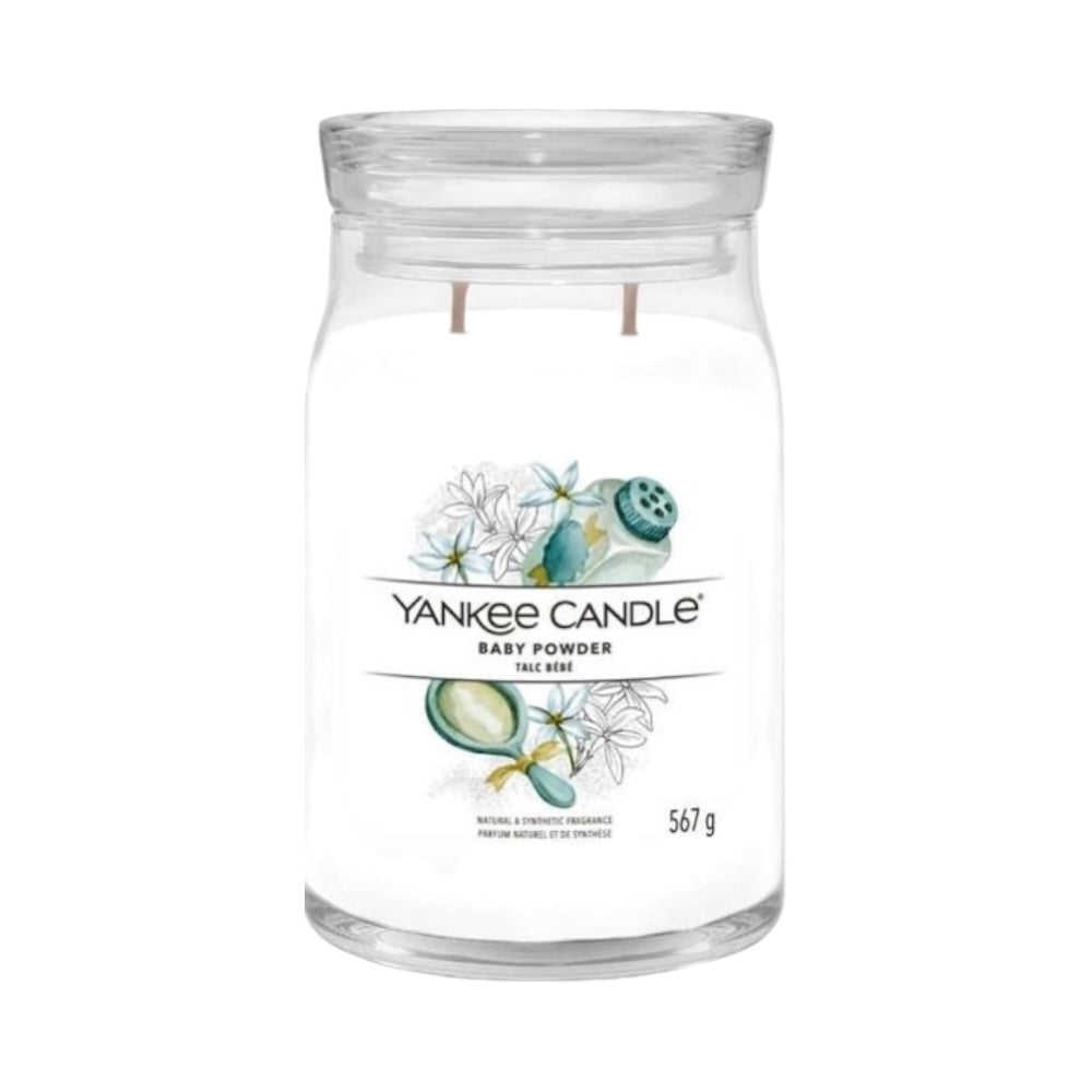 YANKEE CANDLE vonná sviečka 567g Baby Powder