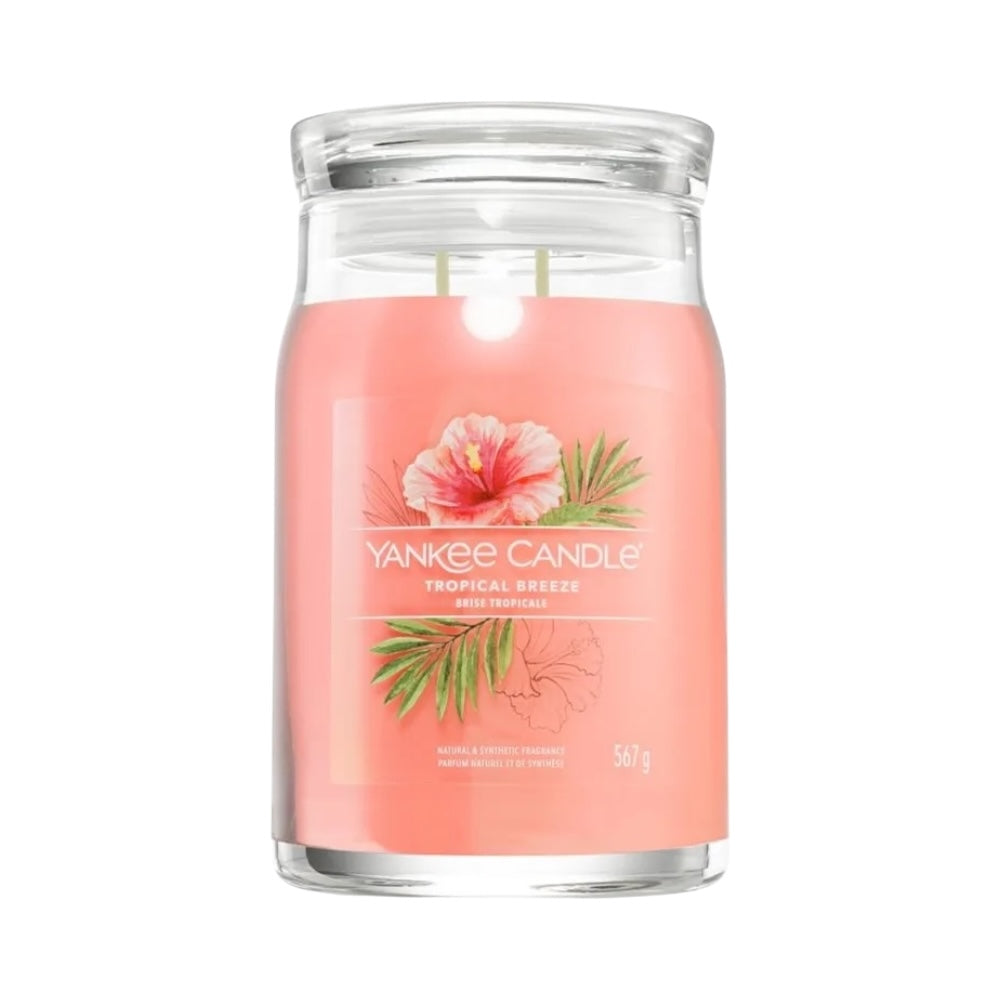 YANKEE CANDLE vonná sviečka 567g Tropical Breeze