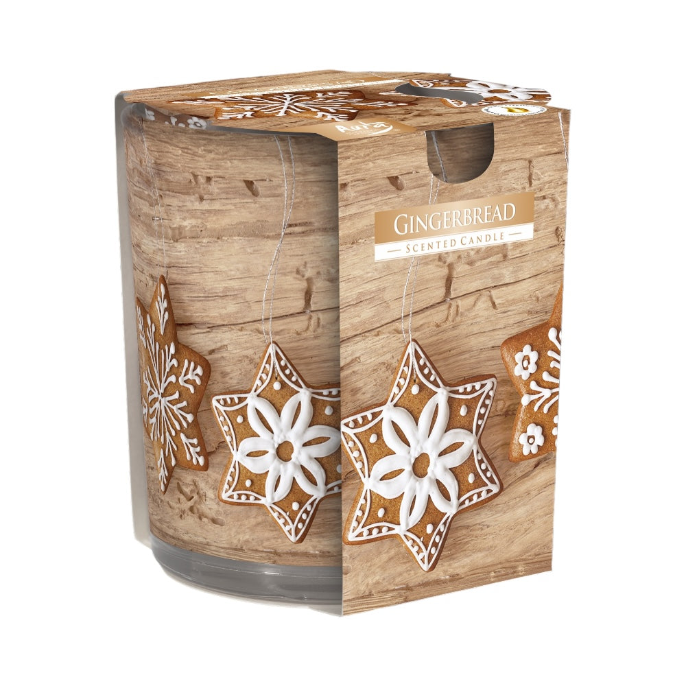 AURA Candles vonná sviečka v skle 100g Gingerbread