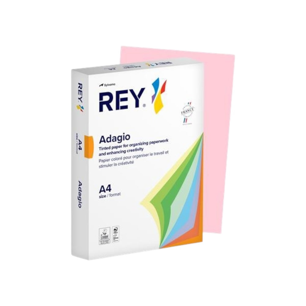 Papier REY Adagio A4 80g 500ks Pastel ružový