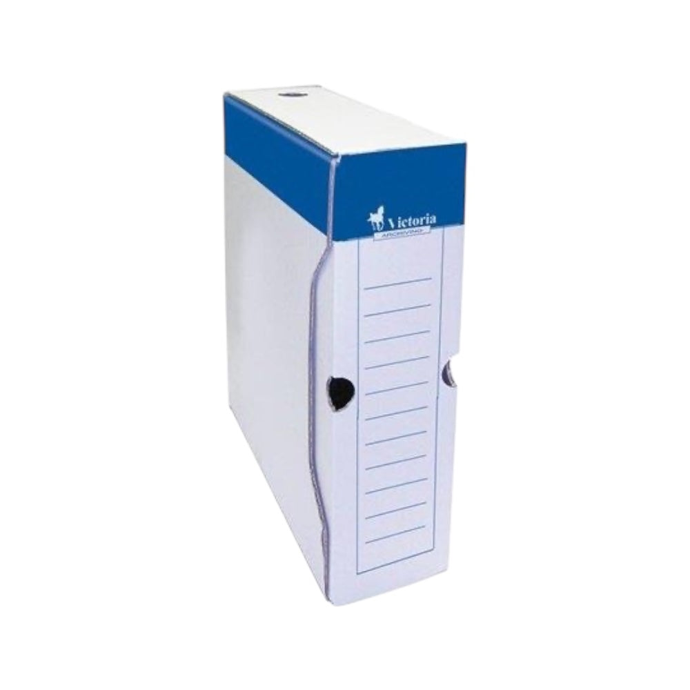 VICTORIA Archívny box kartón A4 80mm biely