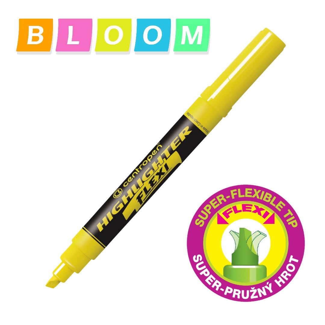Centropen 8542 FLEXI žltý