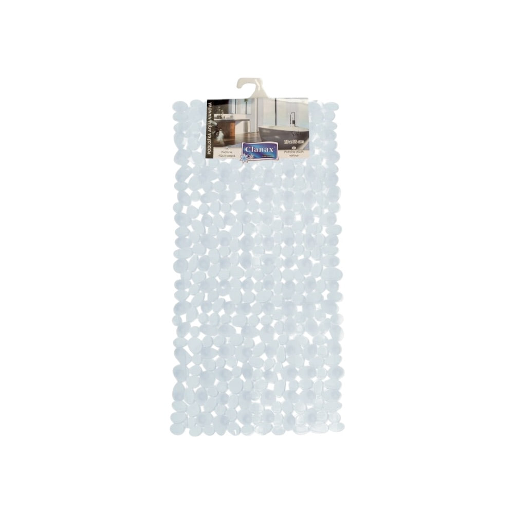 Protišmyková podložka AQUA vaňová 69x35cm priehľadná