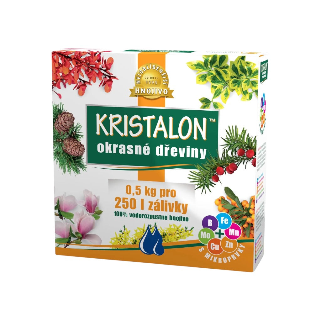 KRISTALON Hnojivo Okrasné dreviny 0,5kg