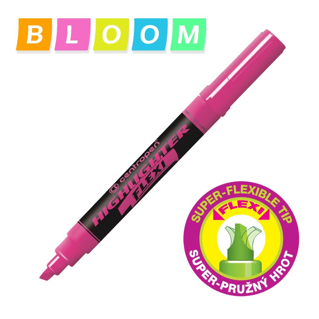 Centropen 8542 FLEXI ružový