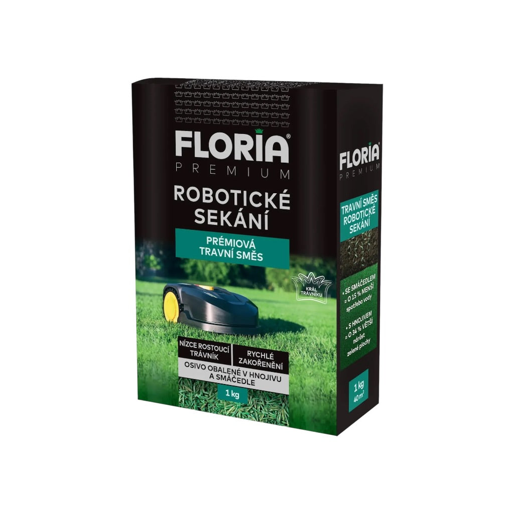FLORIA Trávna zmes na robotické kosenie 1kg