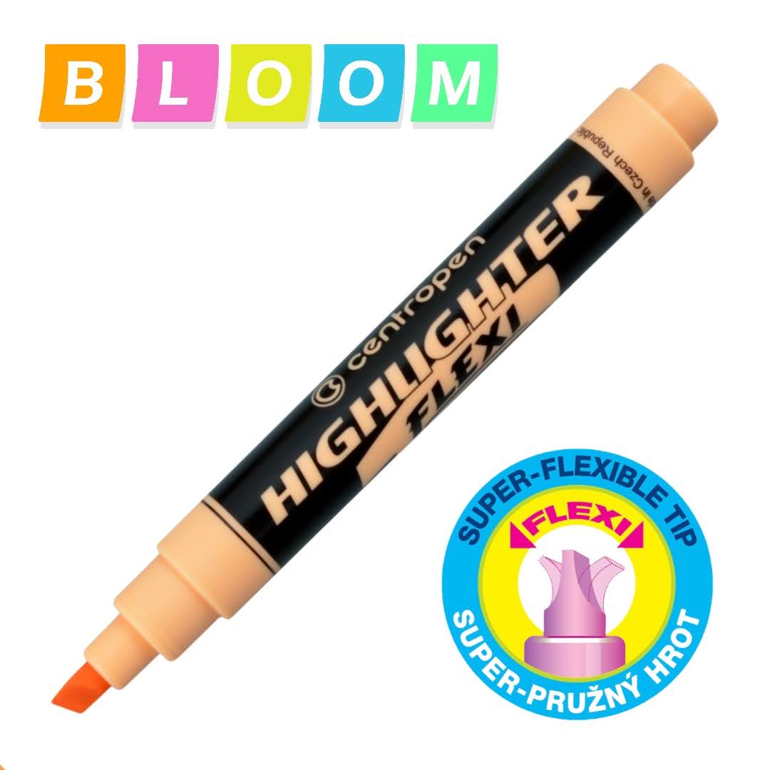 Centropen 8542 FLEXI SOFT oranžový
