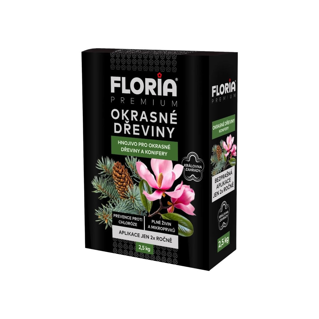 FLORIA Hnojivo na okrasné dreviny a konifery 2,5kg
