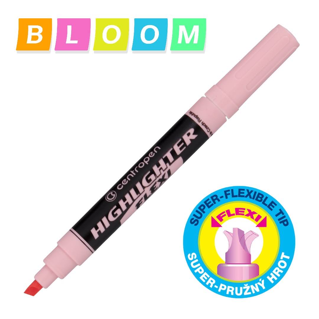 Centropen 8542 FLEXI SOFT ružový