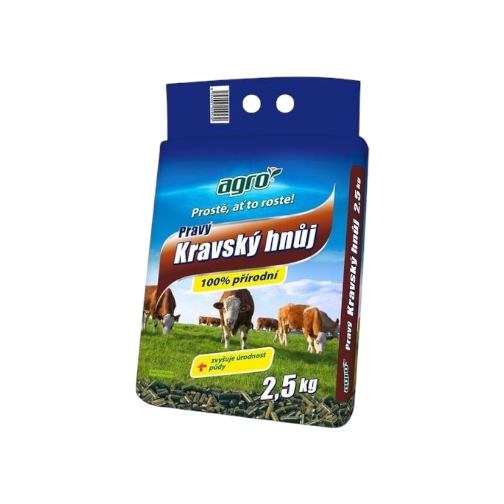 Pravý kravský hnoj 2,5kg
