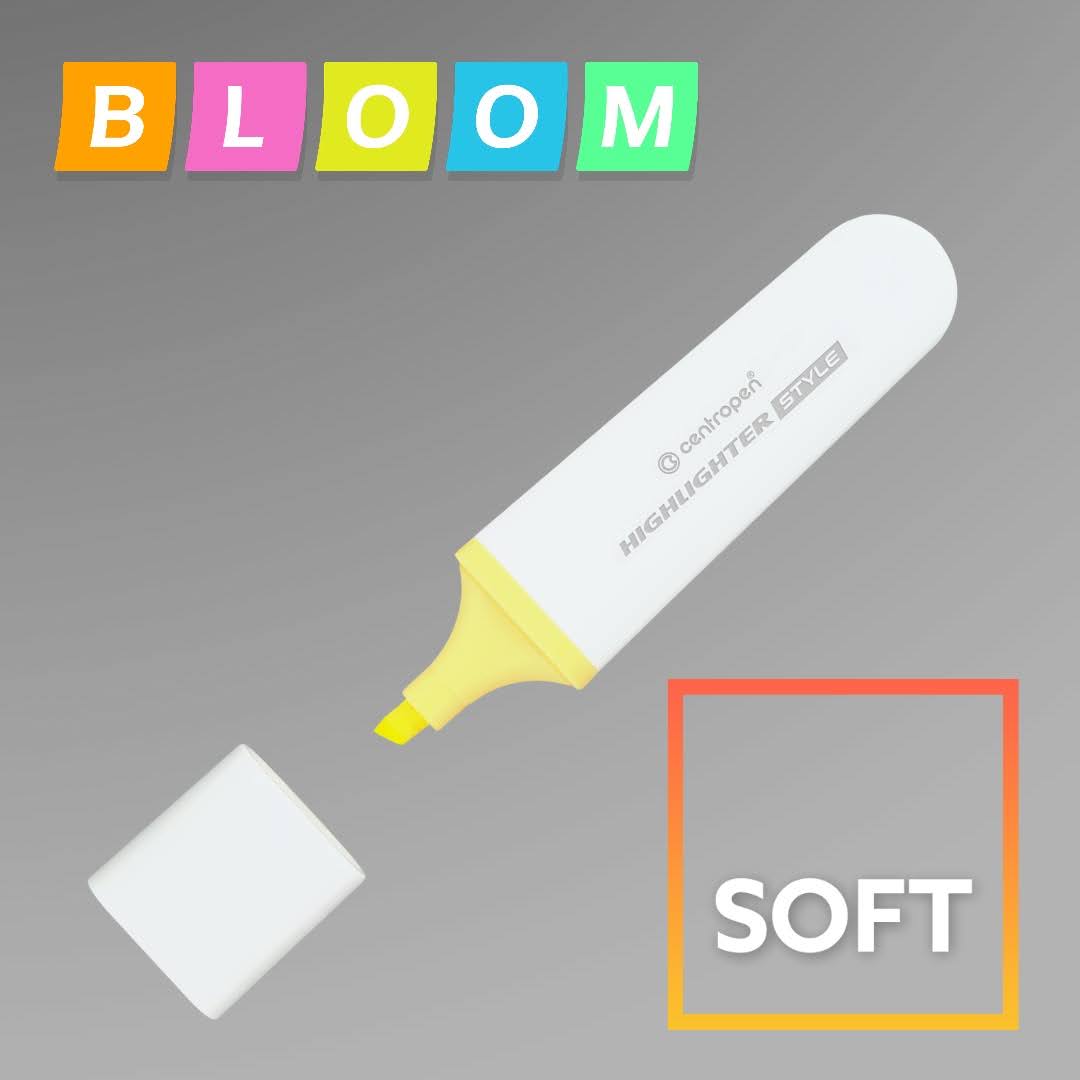 Centropen 6252 STYLE SOFT žltý