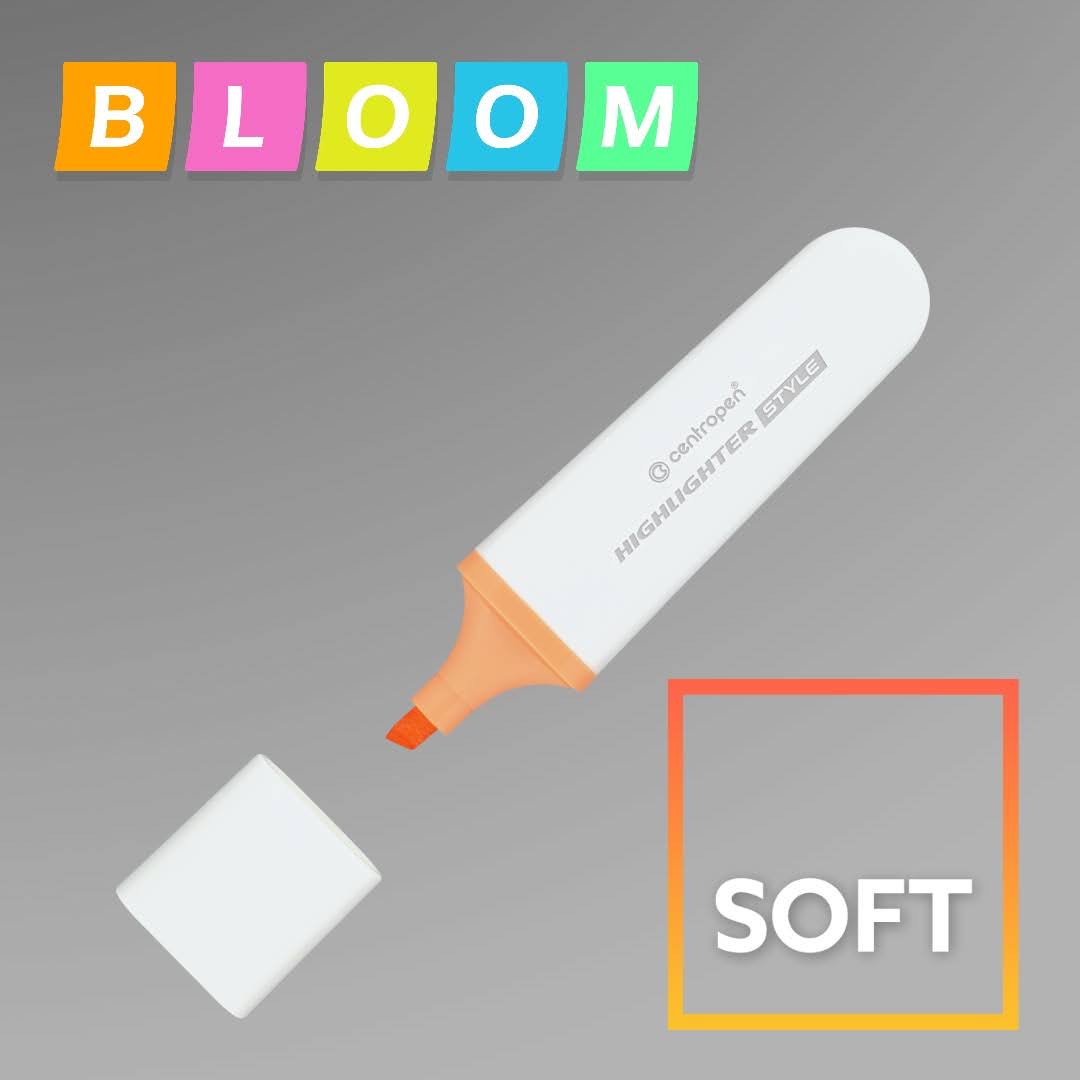 Centropen 6252 STYLE SOFT oranžový
