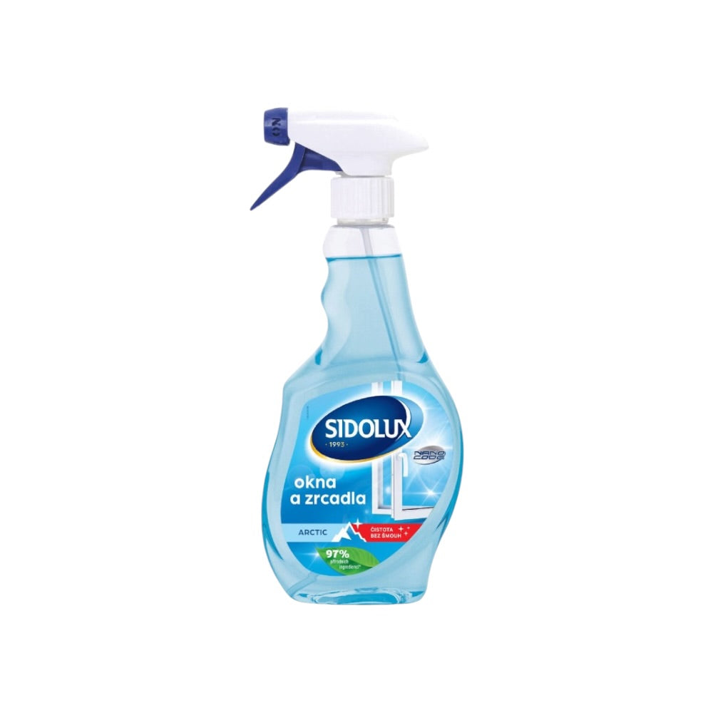 D- SIDOLUX na okná a zrkadlá NANO Arctic 500ml