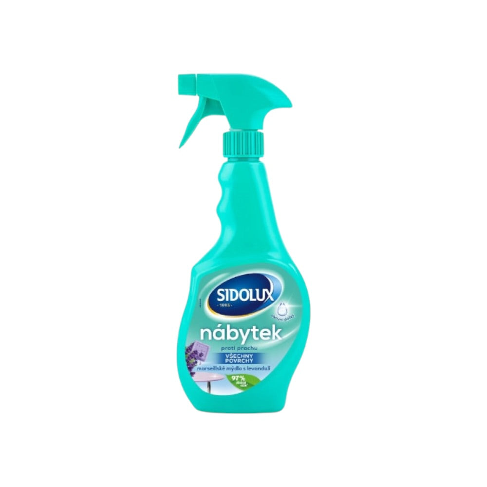 D- SIDOLUX na nábytok Marseillské mydlo s levanduľou 400ml