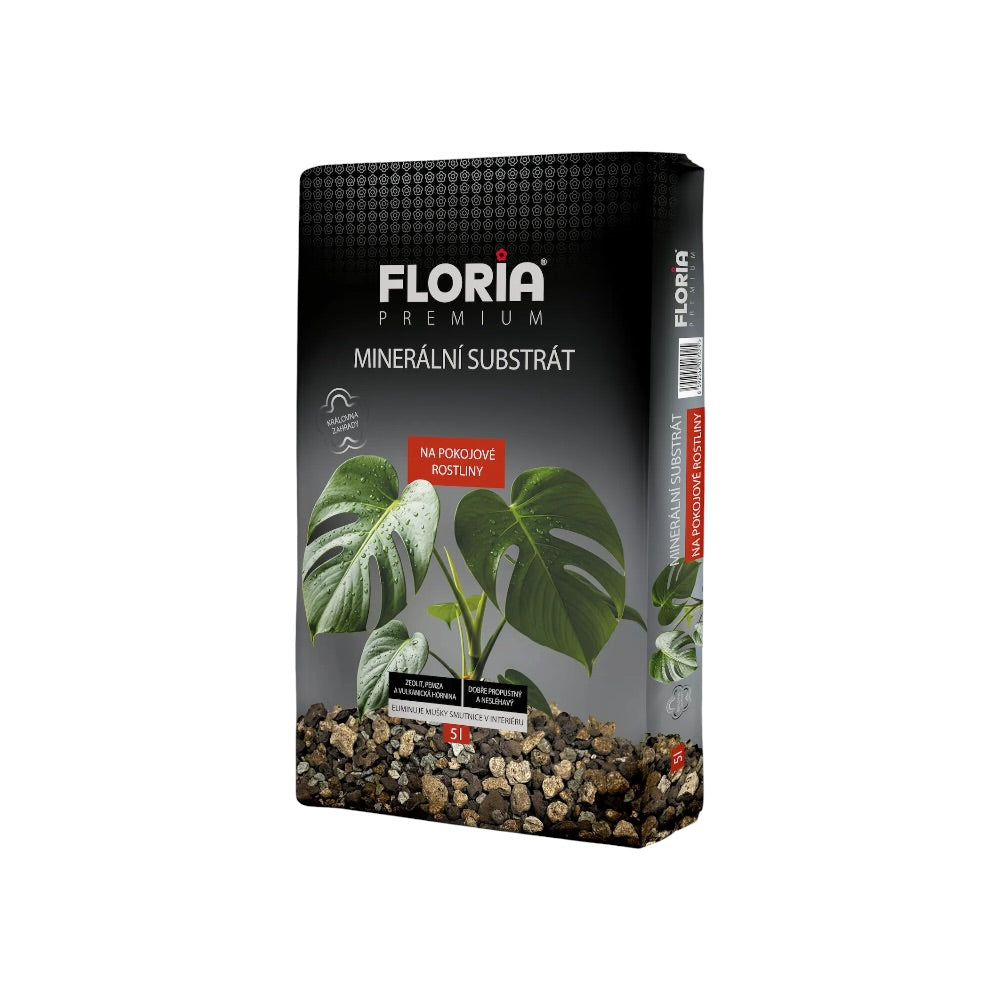 FLORIA Substrát na izbové kvety 5L