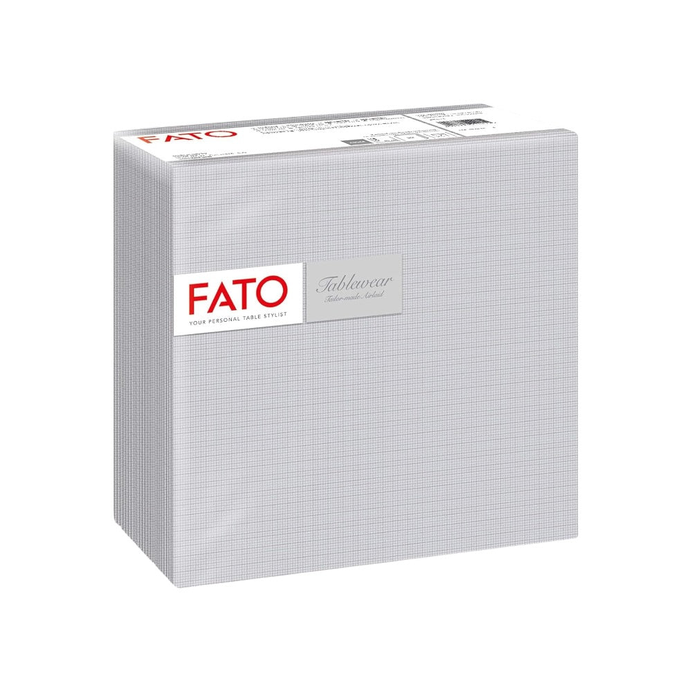 Servítky FATO Airlaid Shade 40x40 strieborné 50ks