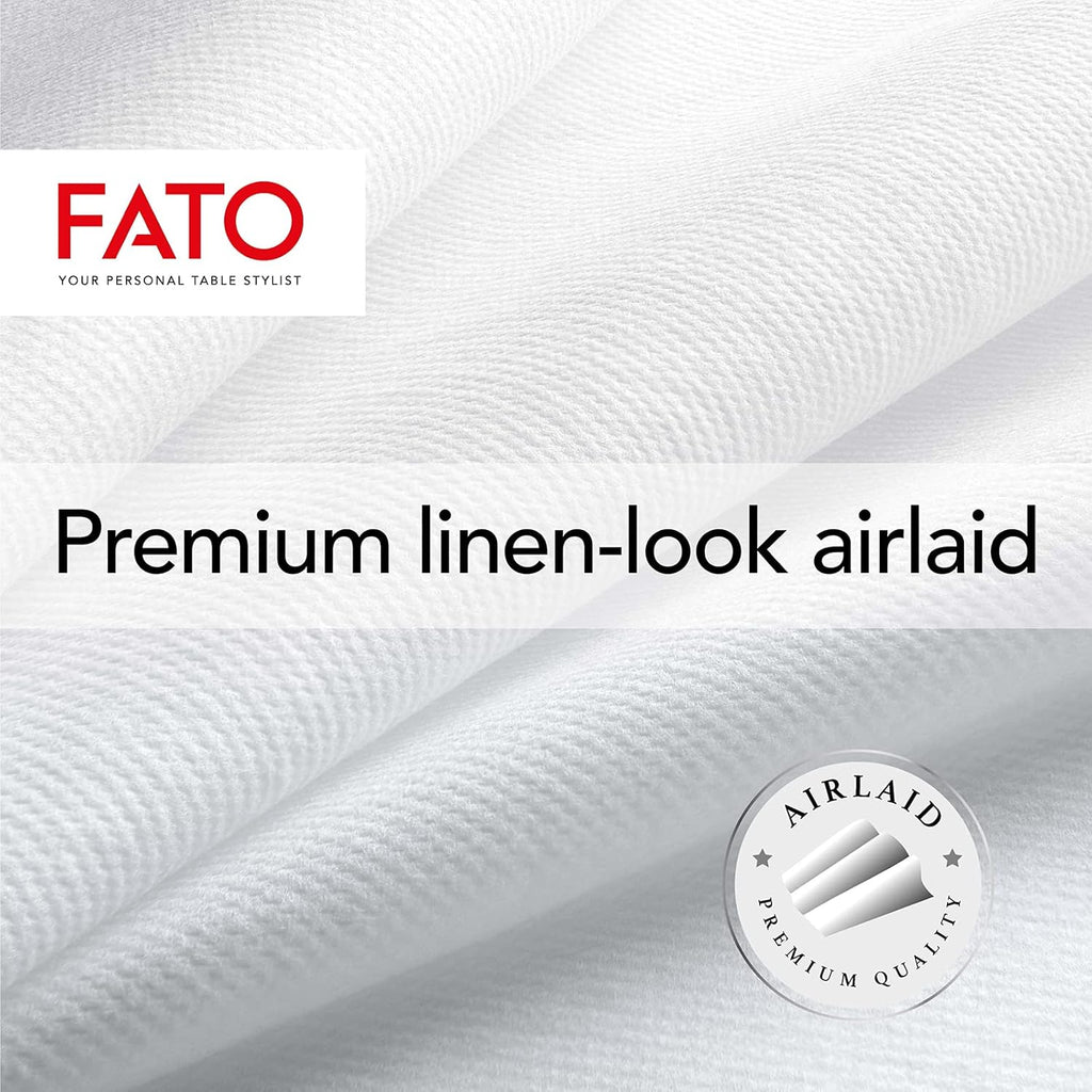 Servítky FATO Airlaid Shade 40x40 strieborné 50ks