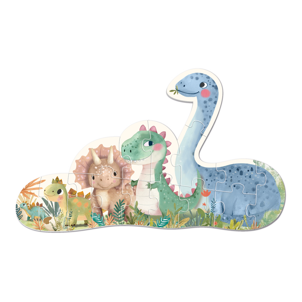 APLI Puzzle edukačné My First Dinos 15ks 2+