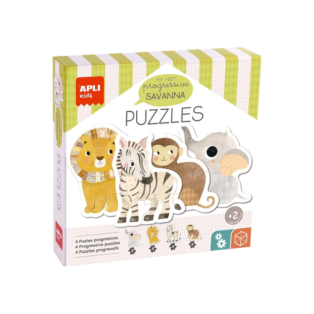 APLI Puzzle edukačné My First Savannah 16ks 2+
