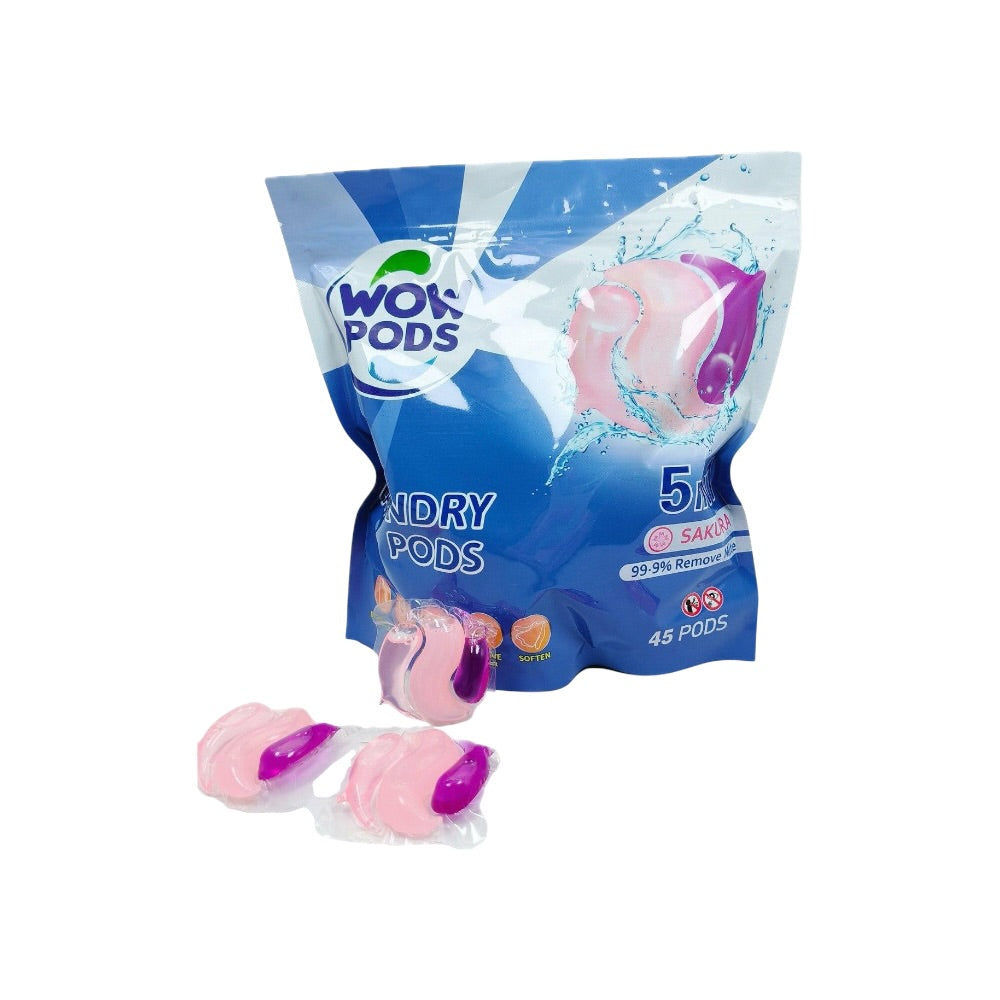 WOW Pods kapsule na pranie 45ks Sakura