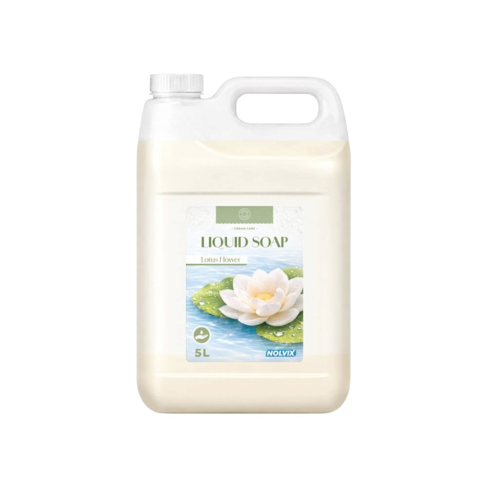 NOLVIX Mydlo tekuté 5L Lotus Flower biele husté