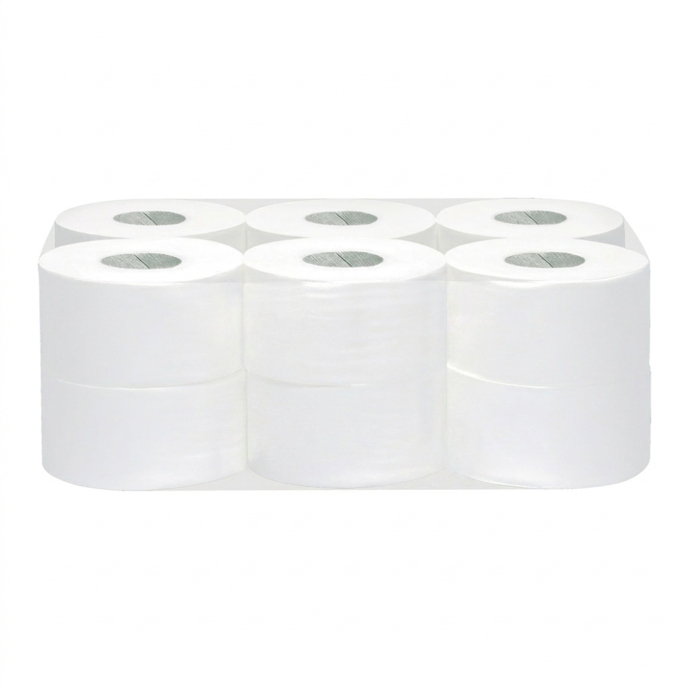 Toaletný papier JUMBO Ø19cm celulóza 100m 12ks Classic