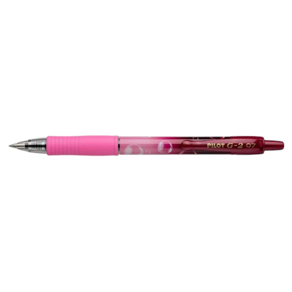 Pilot Pero gélové G-2 Pink Bubble klikacie 07 modré