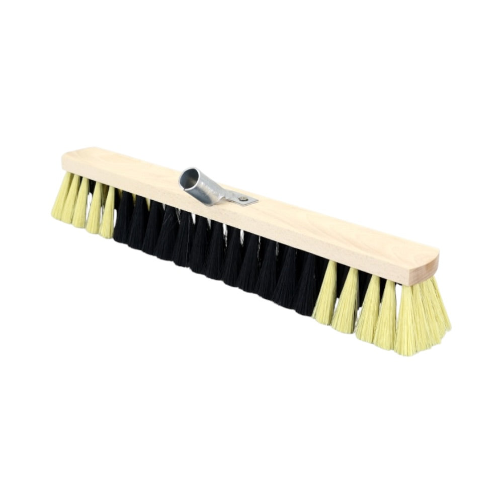 Zmeták drevený 50cm s kovaním
