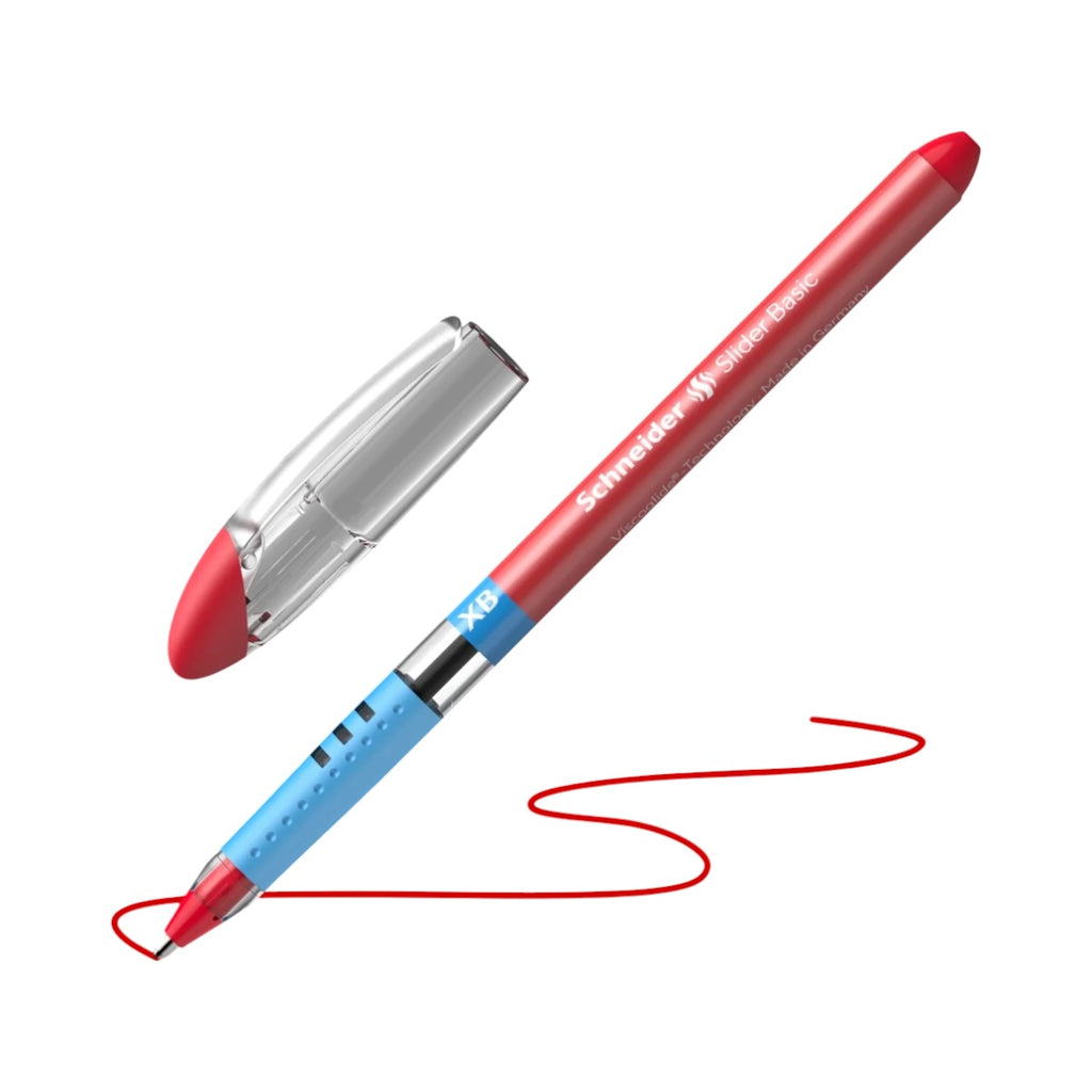 Schneider Pero "Slider Basic XB" guľôčkové 0,7mm červené