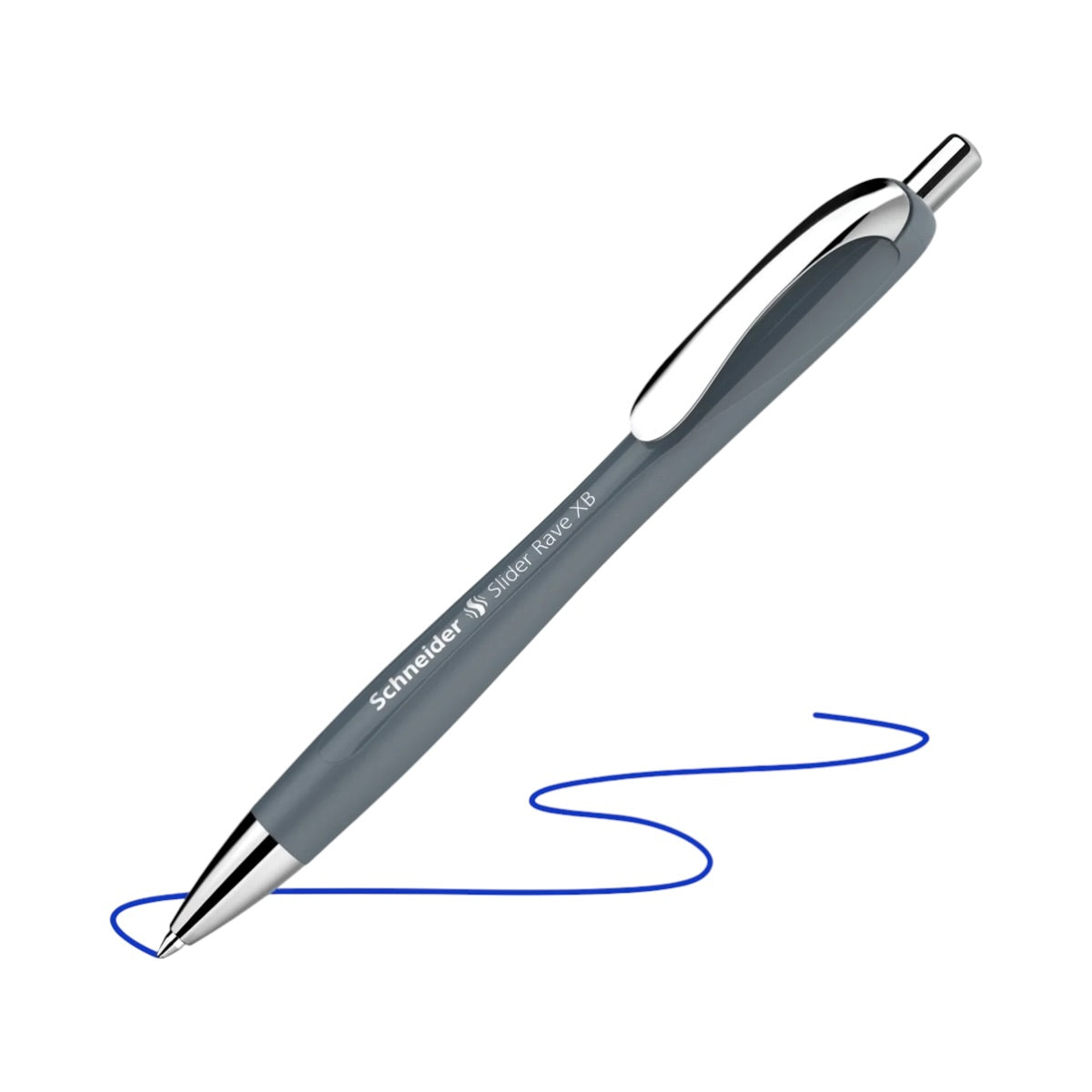 Schneider Pero "Slider Rave XB" Urban Grey 0,7mm modrá náplň