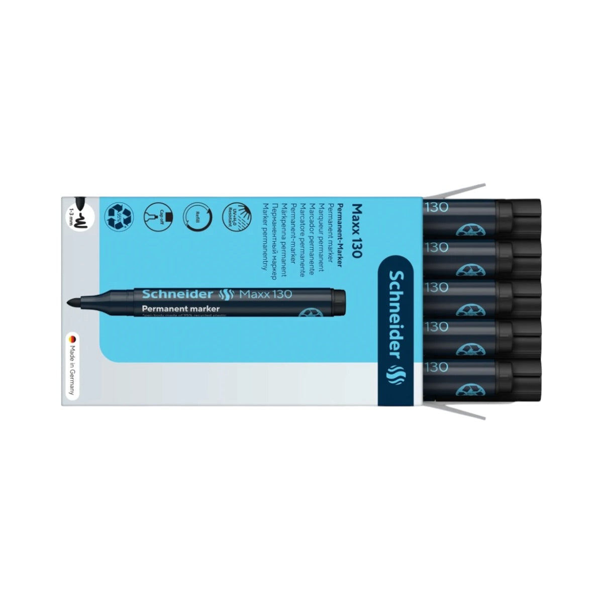 Schneider Popisovač 1-3 mm "Maxx 130" čierny