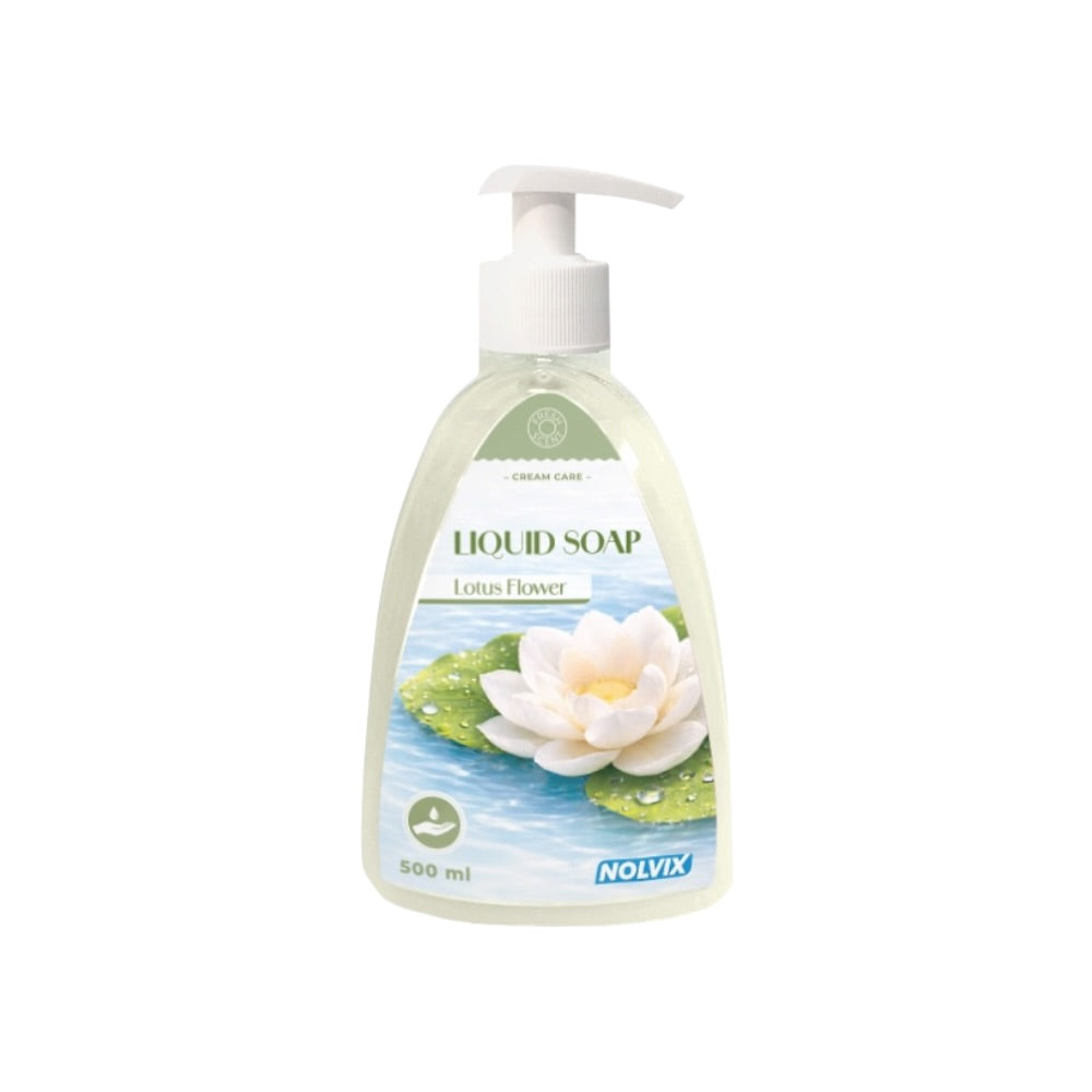 NOLVIX Mydlo tekuté 500ml Lotus Flower biele husté