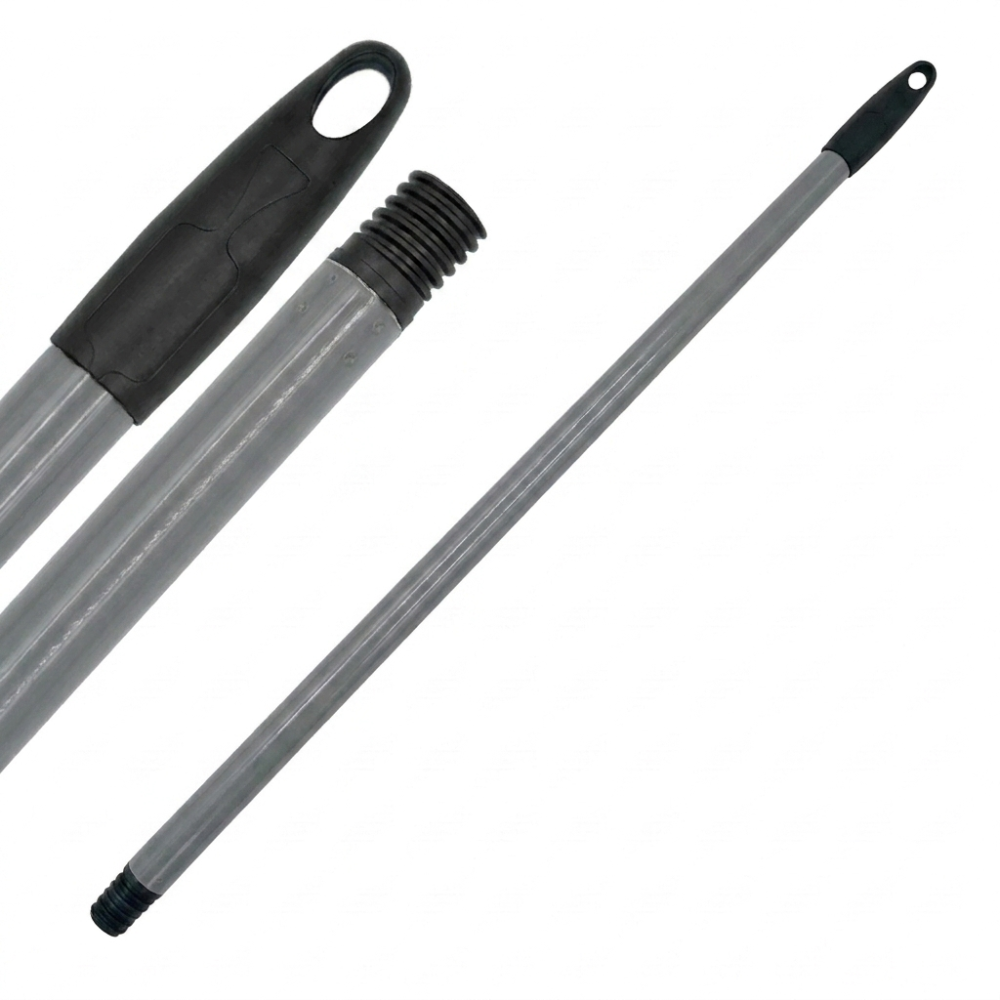 Násada plastová 130cm so závitom 25mm pevná šedá