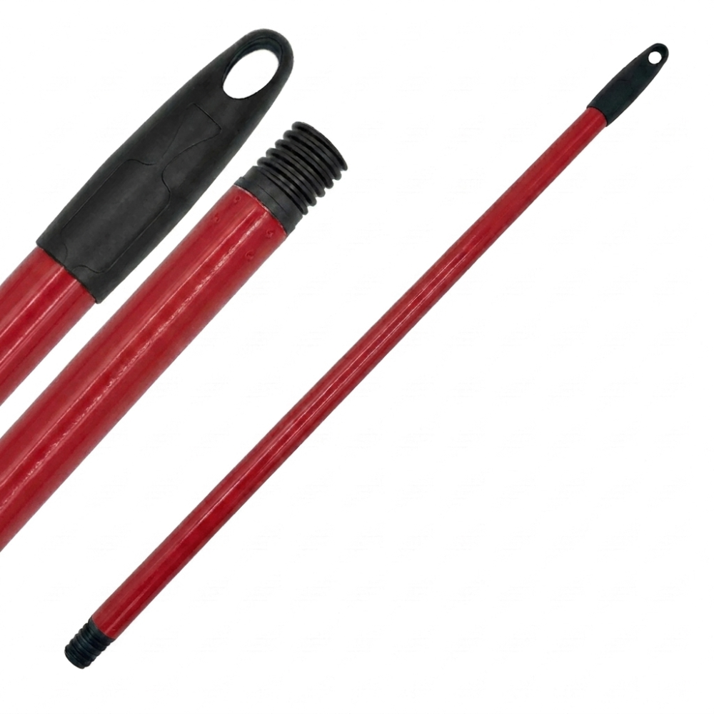 Násada plastová 130cm so závitom 25mm pevná červená
