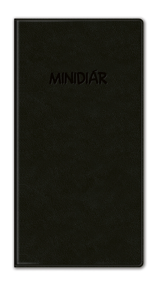 Diár MINI Mesačný čierny
