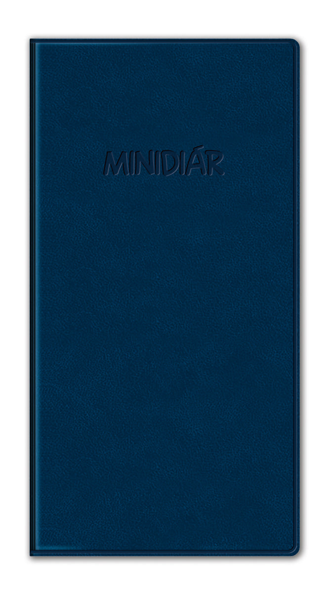 Diár MINI Mesačný modrý