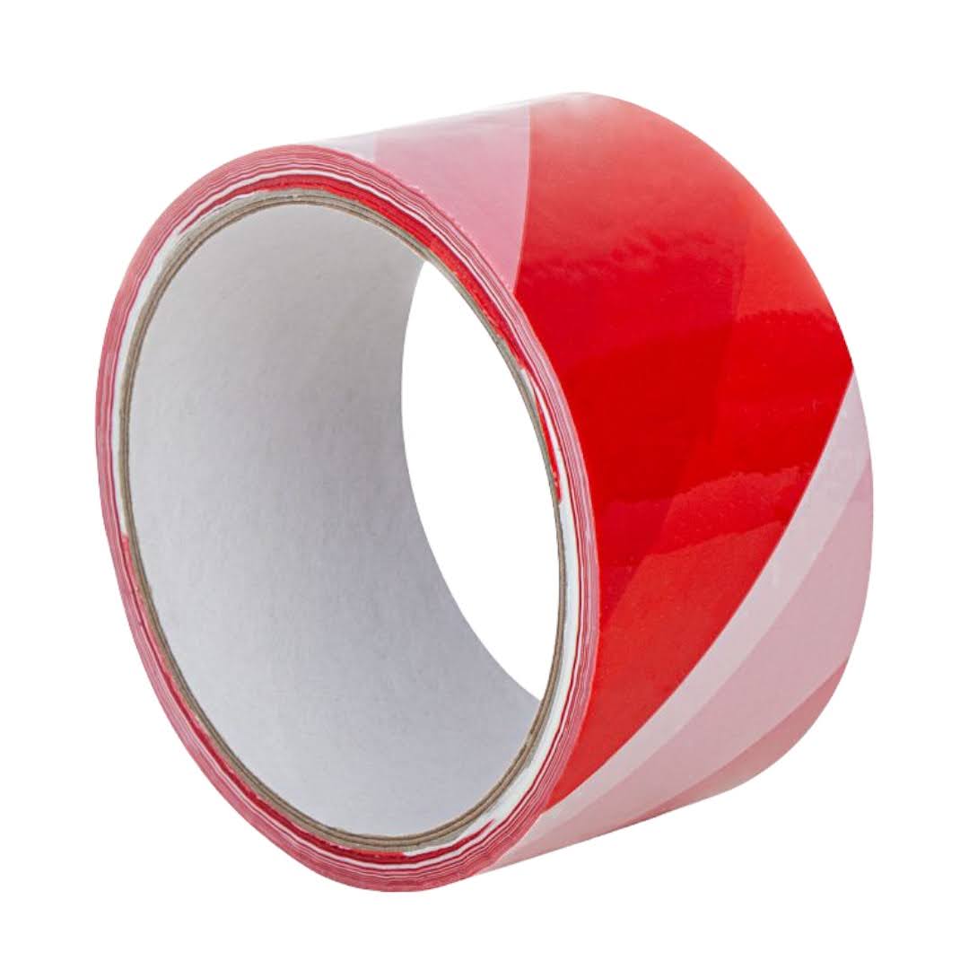 Samolepiaca páska 50mm x 33m výstražná PVC Č/B