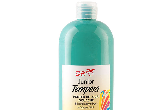 Tempera 1-liter modro-zelená