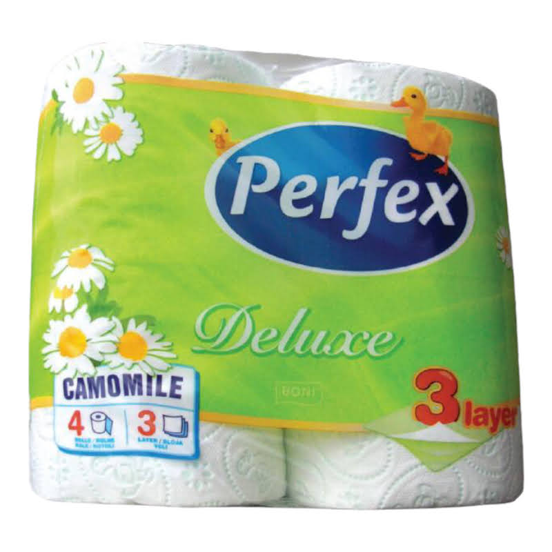 Toaletný papier Perfex 4 kamilka